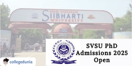 SVSU PhD Admissions 2025 Open